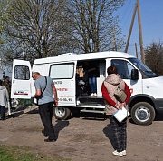 В ЛНР заработал первый мобильный МФЦ из Новосибирской области